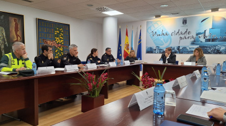 La reunión se desarrolló en la segunda planta del Ayuntamiento