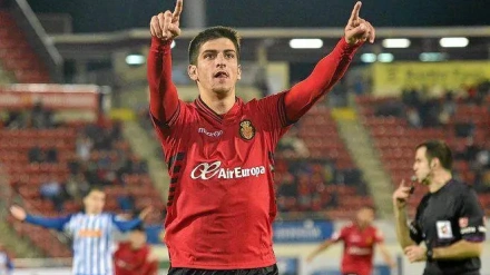 Gerard Moreno en su etapa en el Mallorca
