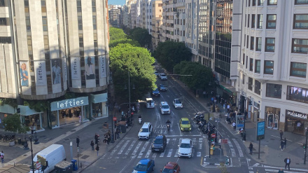 El centro de Valencia