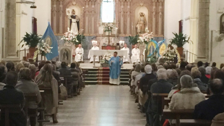 Celebración de la Medalla Milagrosa en Santo Domingo