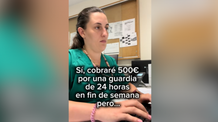 La doctora Inés Rodrigo, en el vídeo