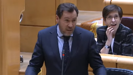 Óscar Puente en el Senado