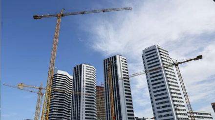 Vivienda en construcción en Bilbao, en una imagen de archivo.