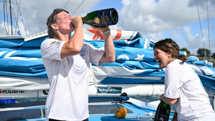 Bauzá y Pillain celebran la llegada a Martinica
