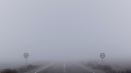 Los bancos de niebla dificultan la circulación a esta hora en varios puntos de la provincia