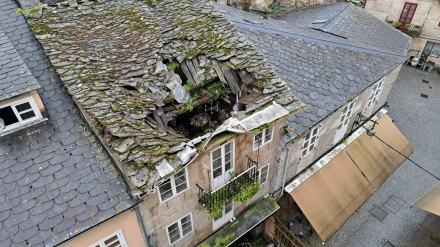 Casa en ruinas en Lugo