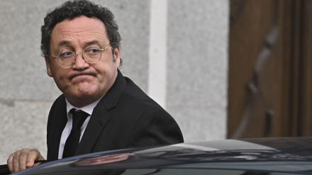 El fiscal general del Estado,Álvaro García Ortiz, llega al Tribunal Supremo