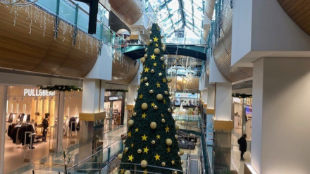 Preparativos para encender esta tarde los adornos navideños