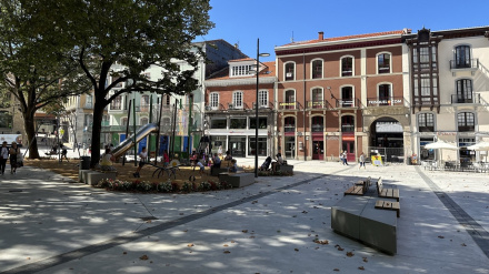 Una imagen de la Plaza de Pedro Menéndez después de la remodelación