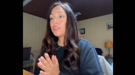 Gabriela, una joven española que trabaja como camarera en Noruega