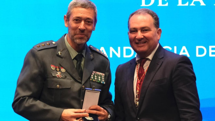 Julio Serrano Checa, coronel jefe de la Comandancia de la Guardia Civil en Huelva