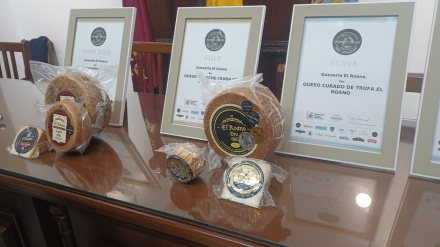 Quesos galardonados en la Feria Internacional