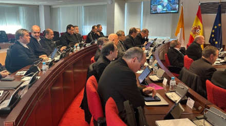 El bisbe de Lleida, Daniel Palau, a les comissions de la Conferència Episcopal Espanyola