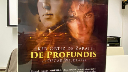 De Profundis, Iker Ortiz de Zarate representa a Óscar Wilde