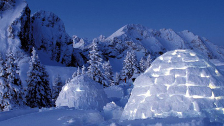 Nieve en los Pirineos