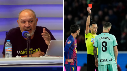 Pedro Martín, experto arbitral de Tiempo de Juego, analiza la expulsión de Sancet tras su entrada a Fermín
