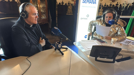 Cristina López Schlichting y Fray Juan José Hernández