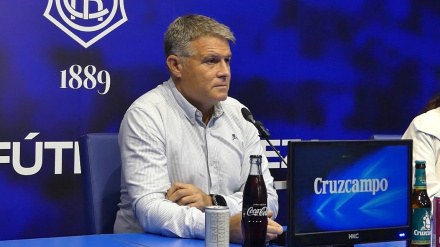 Pedro Morilla en una rueda de prensa