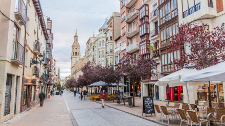 Calle de Logroño, imagen de archivo