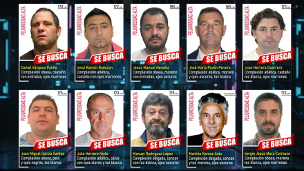 La policía solicita colaboración para localizar a estos fugitivos