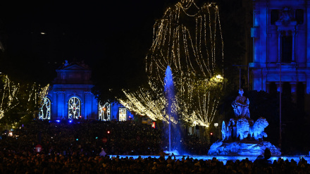 Luces de Navidad en Madrid