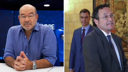 Ángel Expósito, Pedro Sánchez y Álvaro García Ortiz