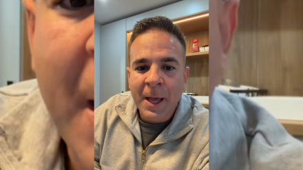 El mecánico Ángel Gaitán, en el vídeo