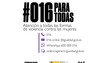Número 016 contra la Violencia de Género