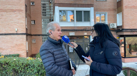 Carmelo, afectado por inquiokupación, con Pilar Cisneros