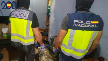 Intervención de la Policía en San Félix