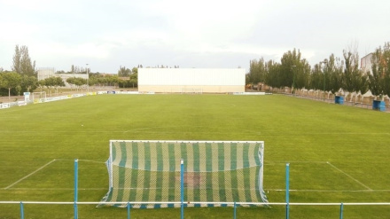 (Foto de ARCHIVO)Campo de fútbol de Sádaba (Zaragoza).REMITIDA / HANDOUT por COMARCA DE CINCO VILLASFotografía remitida a medios de comunicación exclusivamente para ilustrar la noticia a la que hace referencia la imagen, y citando la procedencia de la imagen en la firma16/7/2019