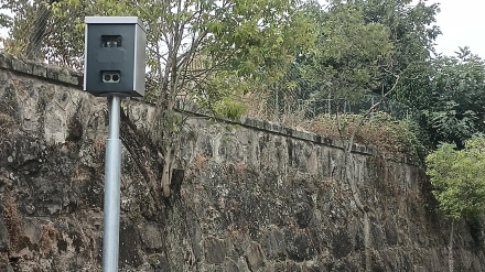 Uno de los radares instalados en la ciudad