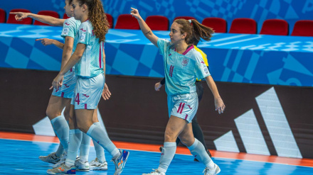 España goleó a Colombia en la 2ª jornada del Mundial de fútbol sala femenino
