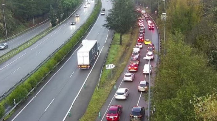 Retenciones en la autopista 'Y'