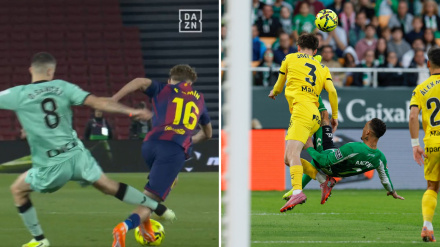 Los jugadores de Athletic y Betis vieron la roja directa en la pasada jornada.