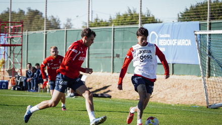 Joao Palmberg sigue creciendo en el Real Murcia