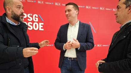 Alejandro García, Aitor Bouza y Sergio Saavedra