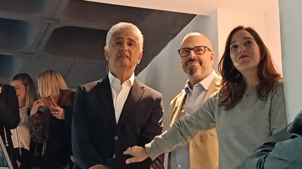 Bebeto, emocionado viendo un vídeo de sus goles