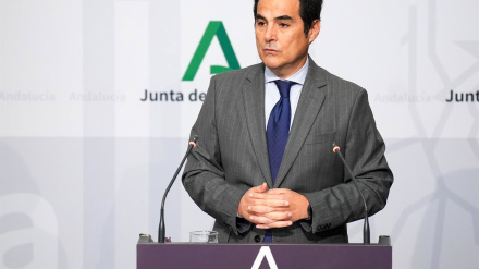 El consejero de Justicia, Administración Local y Función Pública de la Junta de Andalucía, José Antonio Nieto