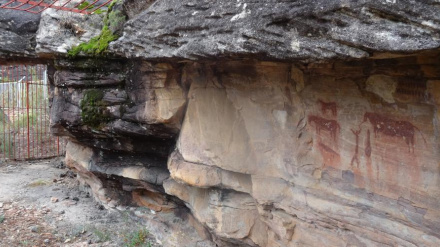 Pinturas rupestres Villar del Humo