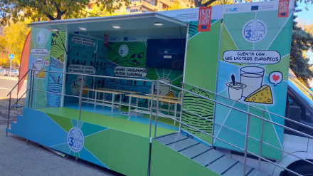 El roadshow de los lácteos en Cáceres