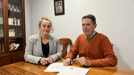 Olvido Moratinos y Marcos Lera