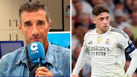 Joseba Larrañaga y Fede Valverde