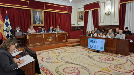 Sesión plenaria de fin de mes este jueves en Ferrol