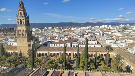Vista del casco histórico de Córdoba desde la Mezquita-Catedral.