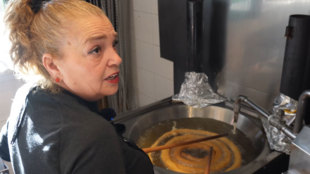 Magdalena, churrera y emprendedora en Mallorca