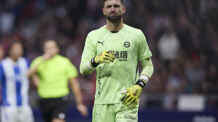 Antonio Sivera, portero del Deportivo Alavés.