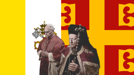 El Papa y el patriarca Bartolomé I