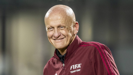 Pierluigi Collina es el director de arbitraje de la FIFA.