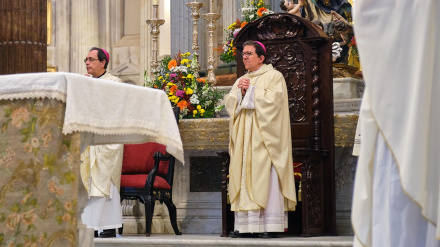 Misa de bienvenida a Monseñor Ramón Valdivia